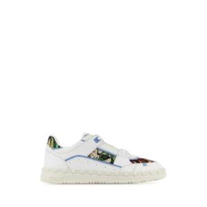 VALENTINO GARAVANI Two-tone leather Freedots sneakers 6Y2S0H43TGJ RJ3