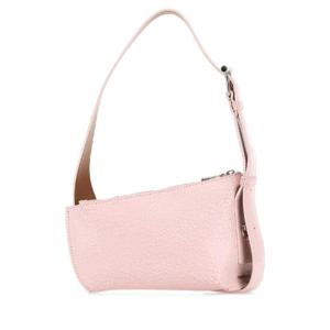ALEXANDER MCQUEEN 핑크 가죽 슬링 T-바 크로스바디 백 8135351AAWU 1063