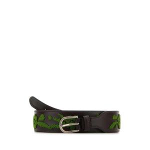 PRADA 갈색 가죽 벨트 1CC6762HIS F0089