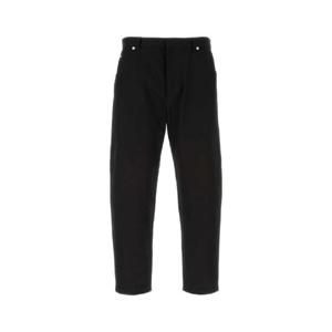 PRADA 블랙 드릴 팬츠 SPH313S23211BZ F0002