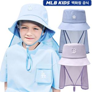 MLB키즈 [7AHTB0353] 쿨필드 아쿠아 플랩 버킷햇 2종