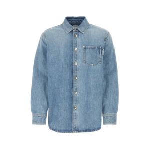 보테가베네타 긴팔 셔츠 789336V42W0 4715 LIGHT BLUE