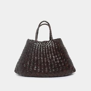 드래곤디퓨전 25SS 산타 크로체 스몰 여성 토트백 8893 DK BROWN