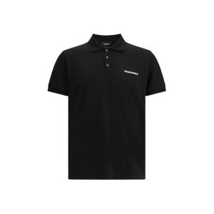 디스퀘어드2 폴로 티셔츠 S71GL0054S22743 900 BLACK