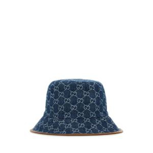 GUCCI Embroidered denim bucket hat 8165433HA7U 4265