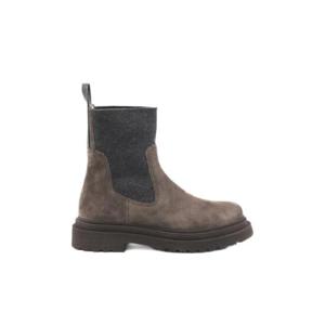 BRUNELLO CUCINELLI 브루넬로 쿠치넬리 그레이 첼시 부츠 2059810