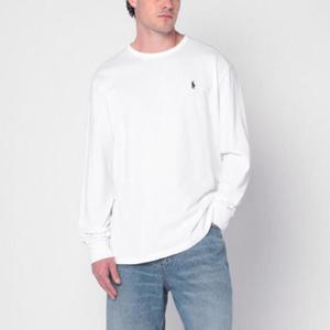 POLO RALPH LAUREN White cotton Classic-Fit T-shirt 710970697002CO/R_POLOR-WHT