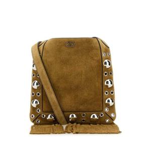 VALENTINO GARAVANI Beige suede small NellcA te crossbody bag 6W0B0R34JET RDX