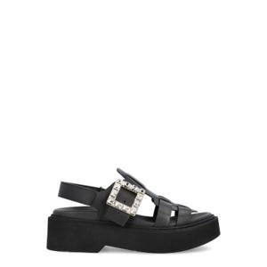 Roger Vivier Viv 레인저스 샌들 RVW76942250D90 B999 TP936949312