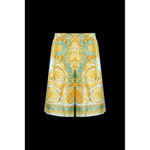 Versace 바로코 프린트 엘라스틱 웨이스트밴드 쇼츠 10024761A13557 5GA10 TP940286104