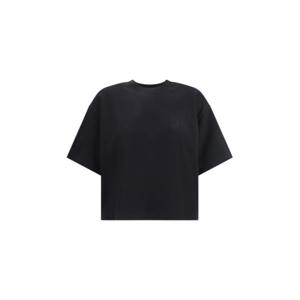 생로랑 반팔 티셔츠 827001Y37ZE 1000 BLACK