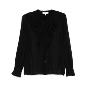 25 SS 끌로에 실크 러플 블라우스 CH25SHT24335 TP433088453