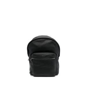 25 SS Zegna 로고 장식 가죽 백팩 LHCVMC1895Z TP432221327