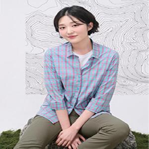 레드페이스 HC22 등산 캠핑 트레킹 BS벤트체크7부우먼셔츠 REWFWSSBE051