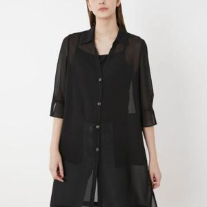 올리비아로렌 H 롱 쉬폰자켓 VOCFU3M5136