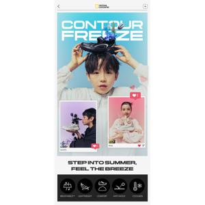 [내셔널지오그래픽키즈]K252KSD020 컨투어 프리즈 샌들