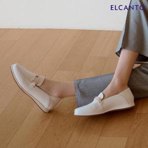 엘칸토  (LCWC14U313) 여성 염소가죽 메쉬 캐주얼 로퍼 1.5cm