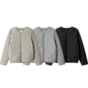 [리빌모아]남자 데일리 노카라 심플 경량 숏 패딩 ET5-JUP-Q015-
