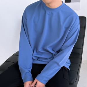 [리빌모아]남자 베이직 링클프리 무지 긴팔 티셔츠 5C5-TSA-Q070