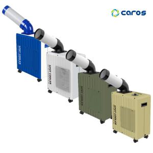 캐로스 1구 미니 코끼리 이동식에어컨 CPC-F2200 모음 /실외기없는 공장형 공업용 캠핑 업소용 산업용 창고