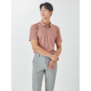 [라이프로그] 남성 쿨링 메쉬 반팔 카라 티셔츠 MCTSO502_OR