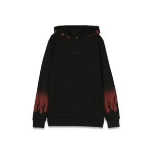 VISION OF SUPER 후드티 네거티브 레드 플레임 VSK00313T_BLACK