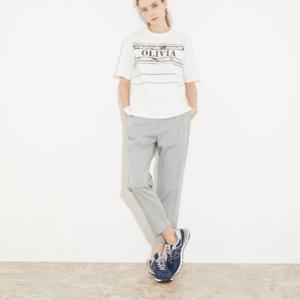 올리비아로렌 MG01 반밴딩배기팬츠 VVCDL3M4191