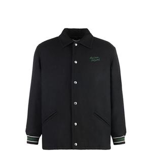 메종키츠네 폴로 티셔츠 NM02120WM0026 MAISON KITSUNE Uomo Bla