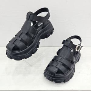 [무크]여성 6CM   쿠트렌디한 양가죽 피셔맨 샌들  522508 QA