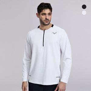 [25SS][다이나핏 공식](택가99,000원) 남성 제로에어 반집업 티셔츠_YMP25243