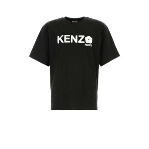 KENZO Black cotton t-shirt FF55TS4914SG 99J