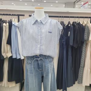 [온앤온]캡소매 스프라이트 셔츠 블라우스 njw5mb69603