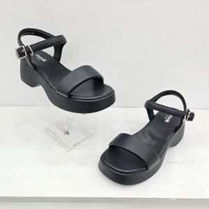 [무크]여성 6CM   베이직한 통굽 샌들 522502 QA 01