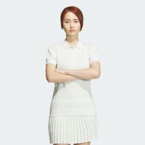 아디다스골프반팔티 CQK AG1AW24IN6617 프라임니트 반팔 폴로 셔츠