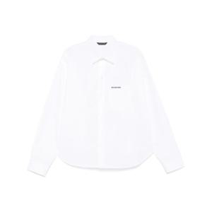 발렌시아가 셔츠 783793 TRM28 9000 WHITE