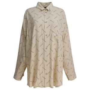 발렌시아가 블라우스 셔츠 773300TRLB19711 Beige
