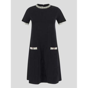 발렌티노 가라바니 미디 원피스 6B3KD13L96B0NA Black