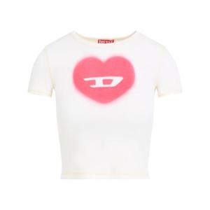 디젤 반팔 티셔츠 A128360SQAD1AM WHITE