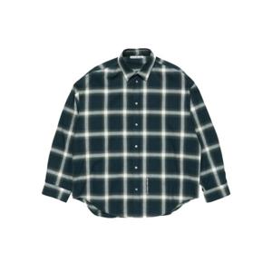 아크네 스튜디오 긴팔 셔츠 BB0632 AV7 Navy multi