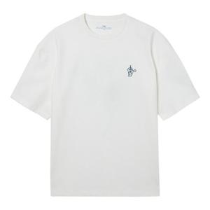 [지이크]S/S 플라워 프린팅 오버핏 반팔 티셔츠 PEI8919_
