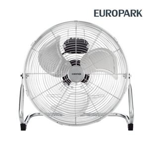 유로파크 50cm 메탈크롬 선풍기 EU-2020M 공업용 저상팬 3단풍량 3엽날개