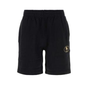 BURBERRY Black cotton bermuda shorts 8112810 A1189
