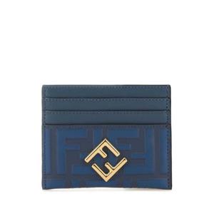 FENDI Printed leather card holder 8M0445AS42 F1SXT