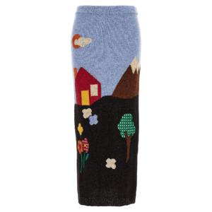 MOSCHINO Shetland knit skirt A018355032888