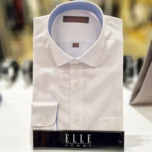 엘르옴므 E234R64051 화이트긴팔셔츠
