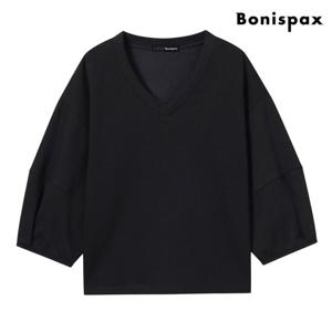 [보니스팍스]절개 반팔 티셔츠 (XP2LW021L0)