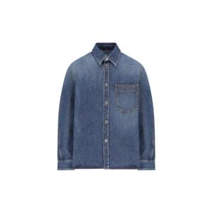 지방시 긴팔 셔츠 BM615W516L401 AI25 BLUE