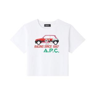 [아페쎄] 여성 SALLY 반팔 티셔츠/화이트/COBQX F26253 AAB