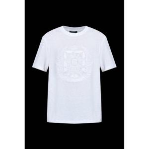 Balmain 로고 디테일 크루넥 티셔츠 FH1EG000BD09 0FA TP941914845