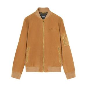 25 SS 베르사체 스웨이드 봄버 재킷 10138671A11415 TP432083364